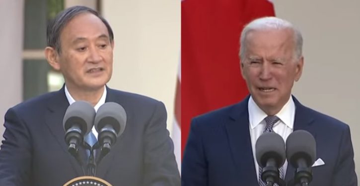 Greeting PM Yoshihide Suga, Biden celebrates Masters champ Matsuyama as ‘Japanese boy’