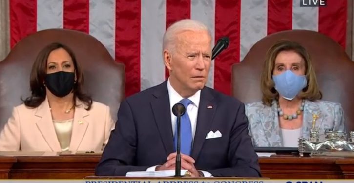 Biden address to Congress gets 85% approval from viewers