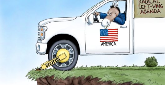 Cartoon of the Day: Trigger lock by A. F. Branco