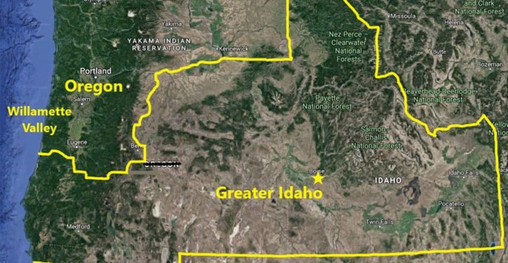 Oregon counties vote to secede to Idaho