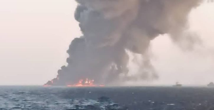 Iran’s fleet oiler, Kharg, sinks under mysterious circumstances after catching fire in Gulf of Oman