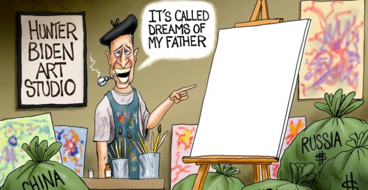 Cartoon of the Day: Quid pro art show by A. F. Branco