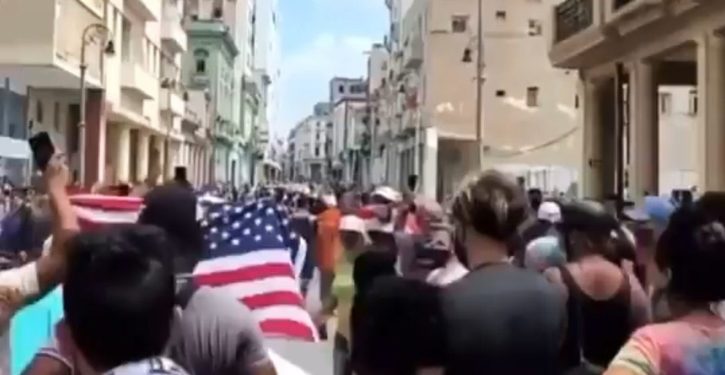 A day in the garden of good and evil: Cuba shouts ‘Libertad’; America dances with death