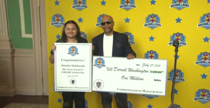 Mass. announces first winners of state’s $1M lottery for getting vaccinated