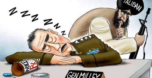 Cartoon of the Day: General Oblivious by A. F. Branco