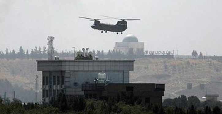 As Taliban enter Kabul, evacuation of U.S. embassy is underway — with helicopters over compound; UPDATE: Taliban report premature?