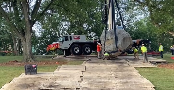 Know what else is racist? A 70-ton boulder