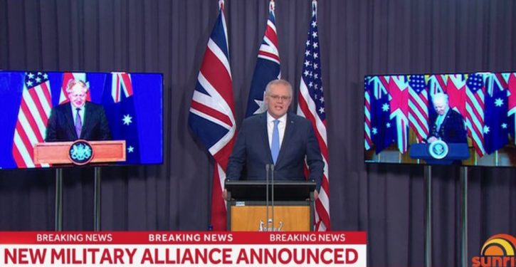 U.S., UK, Australia launch new security partnership with Indo-Pacific focus