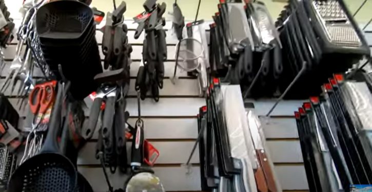 After supermarket stabbing, store chains take knives, scissors off shelves
