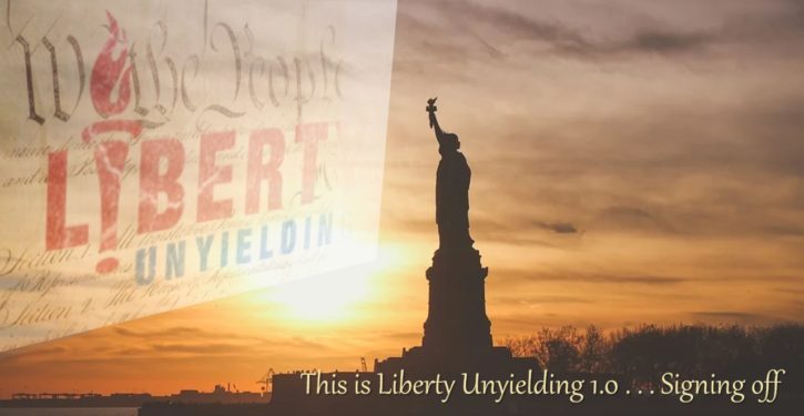 Farewell from Liberty Unyielding 1.0