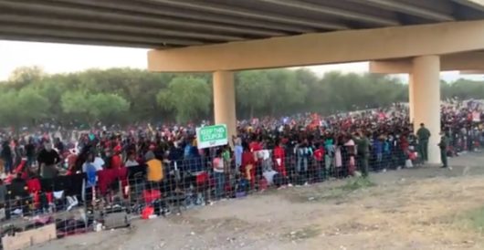 FAA imposes flight restrictions over TX bridge where over 10,000 migrants have taken shelter by J.E. Dyer