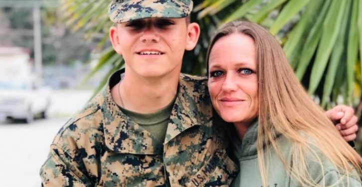 Mom of slain Marine protests as Facebook temporarily removes her Instagram