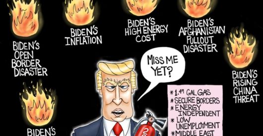 Cartoon of the Day: Biden Burnout by A. F. Branco