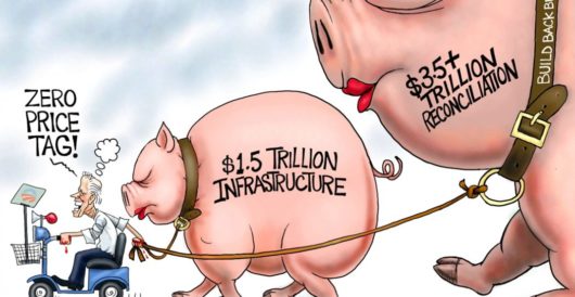 Cartoon of the Day: Art of the Steal by A. F. Branco