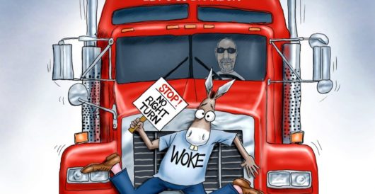Cartoon of the Day: Keep on Truckin’ by A. F. Branco