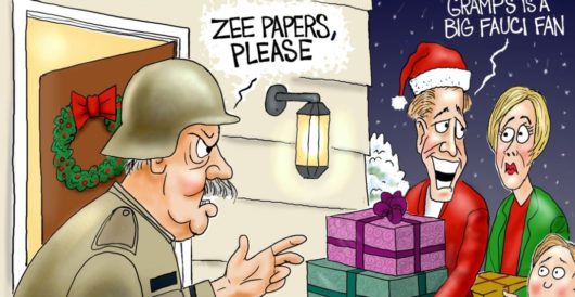 Cartoon of the Day: Season’s Greeter by A. F. Branco