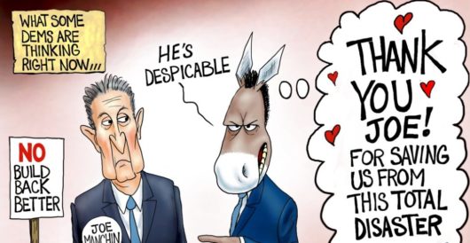 Cartoon of the Day: Whispered Thank Yous by A. F. Branco