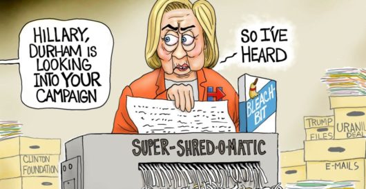 Cartoon of the Day: In Deep Schiff by A. F. Branco