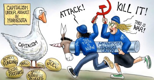 Cartoon of the Day: War on Freedom by A. F. Branco
