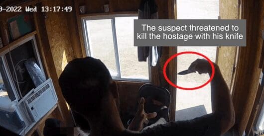 Police Officer Fatally Shoots Man In Head Who Was Holding Person Hostage At Knifepoint by Daily Caller News Foundation