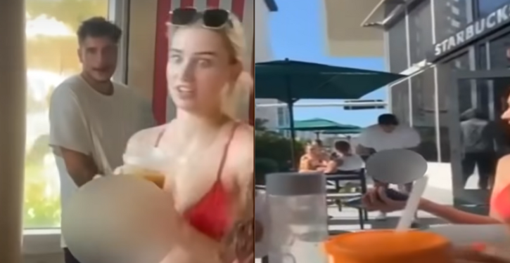 Ignoring The Pleas Of Shocked Onlookers, Man Continues Masturbating In Starbucks