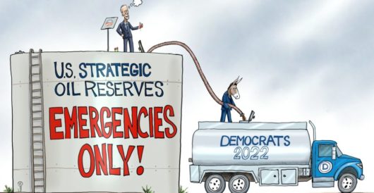 Cartoon of the Day: Running on Empty by A. F. Branco