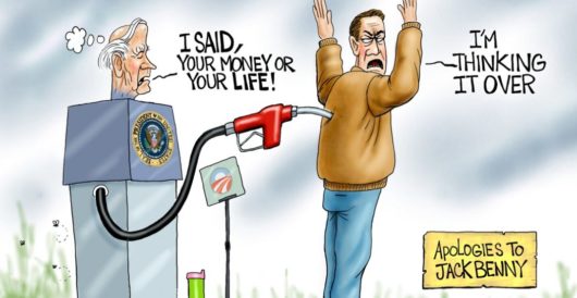 Cartoon of the Day: Highway Robbery by A. F. Branco