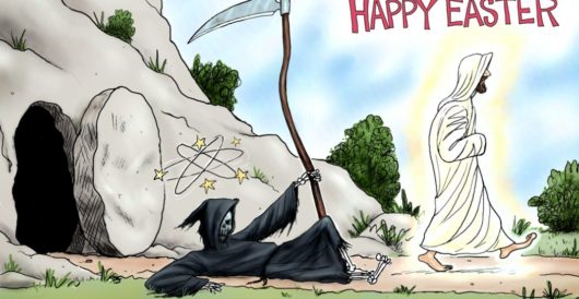Cartoon of the Day: Happy Easter by A. F. Branco