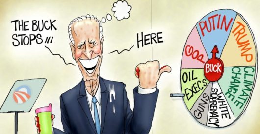 Cartoon of the Day: Wheel of Misfortune by A. F. Branco