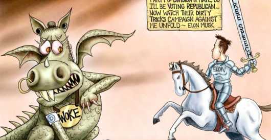 Cartoon of the Day: Technoking in Shining Armor by A. F. Branco
