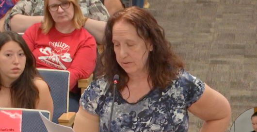 Mom Reads Aloud Assignment Given To Daughter. School Board Cuts Her Mic Because It’s Too Obscene by Daily Caller News Foundation
