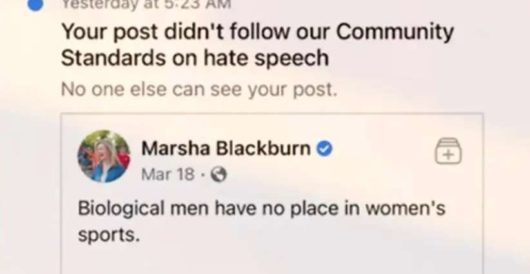 Facebook forbids mainstream political argument as ‘hate speech’ by Hans Bader