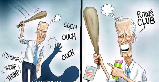 Cartoon of the Day: Feeling the Pain by A. F. Branco