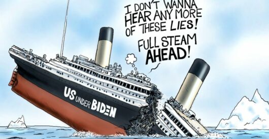 Cartoon of the Day: That Sinking Feeling by A. F. Branco