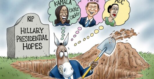 Cartoon of the Day: Dig Her Up! Dig Her Up! by A. F. Branco