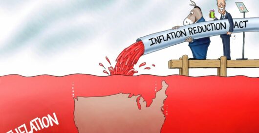 Cartoon of the Day: Red Ink Sea by A. F. Branco