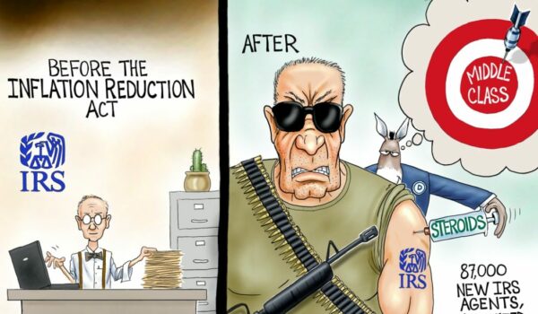 Cartoon of the Day: Grow the IRS Act by A. F. Branco