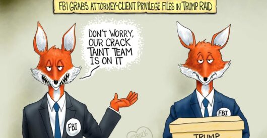 Cartoon of the Day: In Good Hands by A. F. Branco