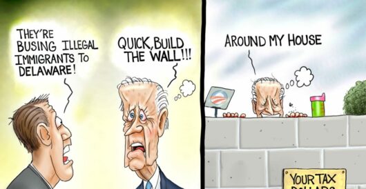 Cartoon of the Day: Walls Are Closing In by A. F. Branco