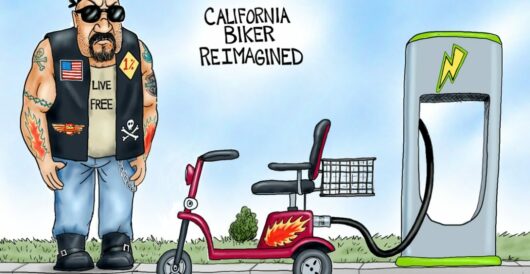 Cartoon of the Day: Mean Green Machine by A. F. Branco