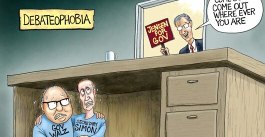 Cartoon of the Day: Hide and Seek by A. F. Branco