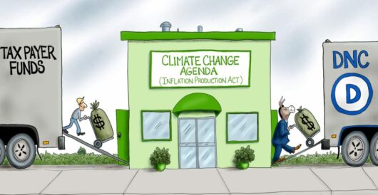 Cartoon of the Day: Green New Steal by A. F. Branco