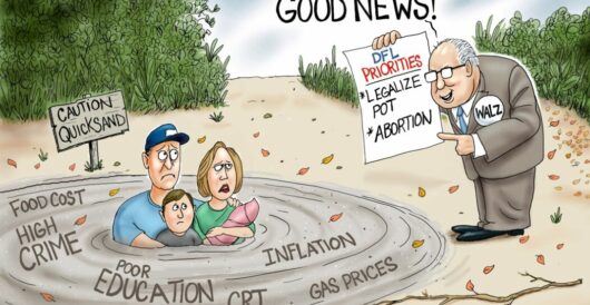 Cartoon of the Day: Gov To The Rescue by A. F. Branco