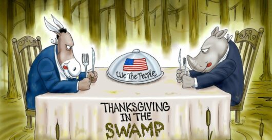Cartoon of the Day: DC Feast by A. F. Branco
