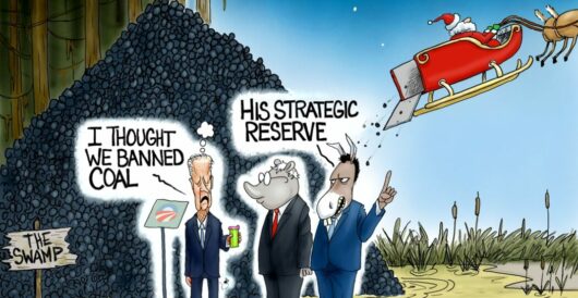 Cartoon of the Day: Grifter Gift by A. F. Branco