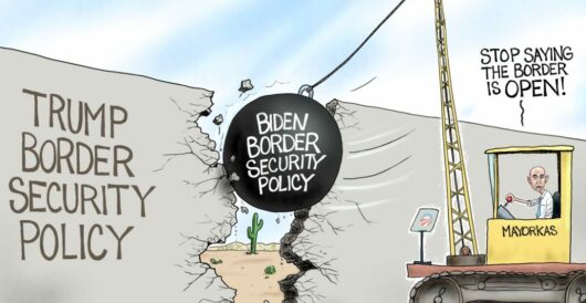 Cartoon of the Day: Broken Border System by A. F. Branco