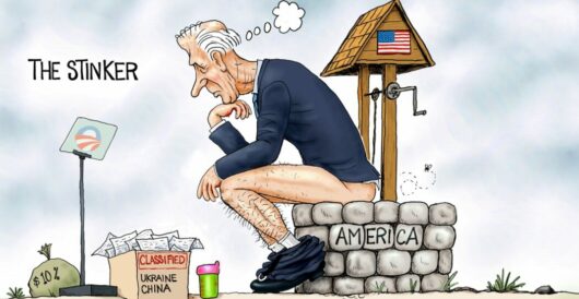 Cartoon of the Day: Leading from Behind by A. F. Branco