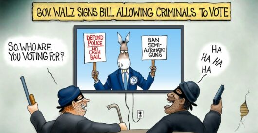Cartoon of the Day: Crime Pays by A. F. Branco