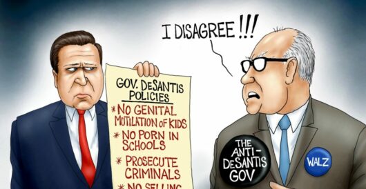 Cartoon of the Day: No Middle Ground by A. F. Branco
