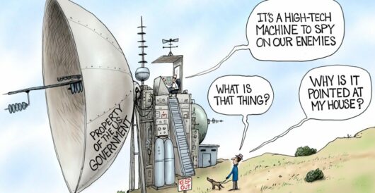 Cartoon of the Day: Big Ears by A. F. Branco